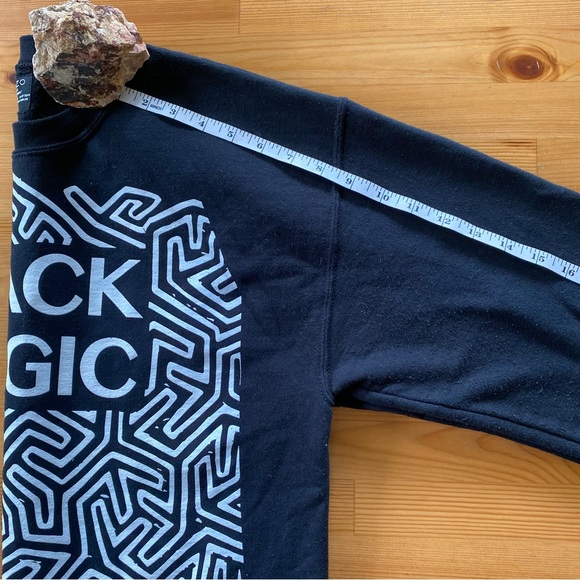 NWOT Stuzo Black Magic Crewneck - Picture 9 of 12